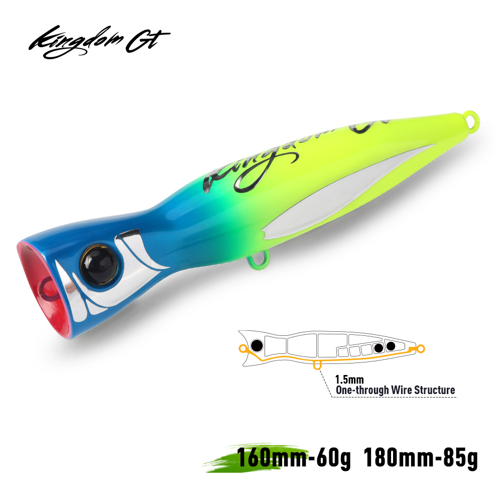 Fishing Lure Buzzbait - Kingdom GT Topwater Popper Рыболовная приманка