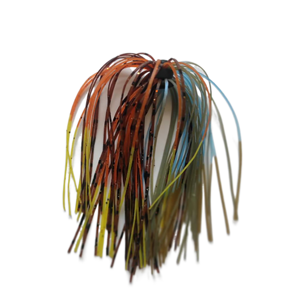 Fishing Lure Buzzbait - 8 упаковок, 50 штук силиконовых юбок