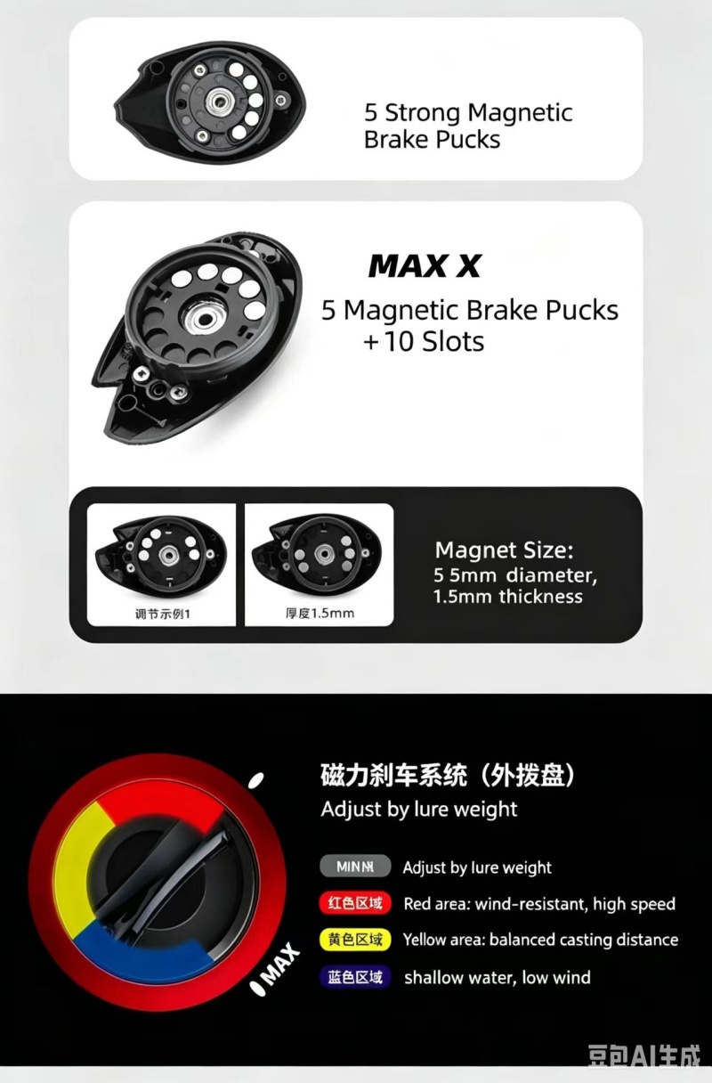 ABU GARCIA X3 Металлическая ми – обзор и цена Abu Garcia Reel Max