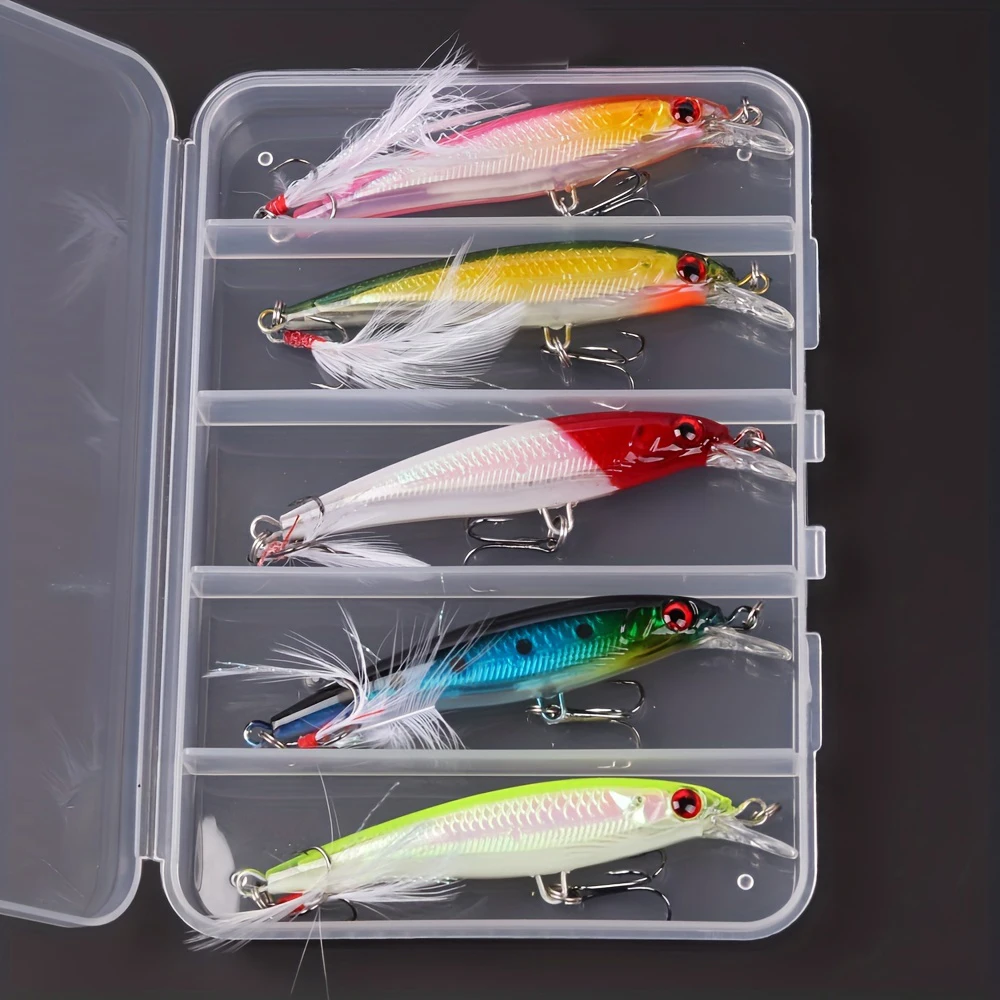 5 шт./коробка, жесткая рыболов – обзор и цена Fishing Lure Accessories