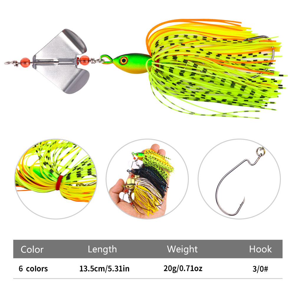 1 шт. 13,5 см 20 г Рыболовная  – обзор и цена Fishing Lure Blade Bait